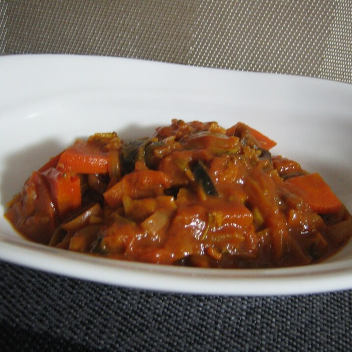 レンジで簡単♪ 野菜たっぷりカレー